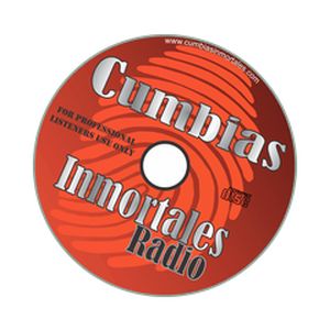 Logotipo de la emisora ​​de radio Cumbias Inmortales Radio