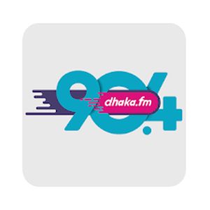 Logotipo de la emisora ​​de radio Dhaka FM 90.4