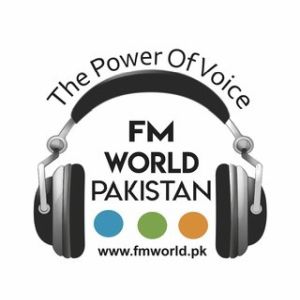 Logotipo de la emisora ​​de radio Radio FM World Pakistan