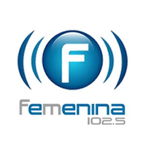Logo de la station de radio Femenina 102.5 FM