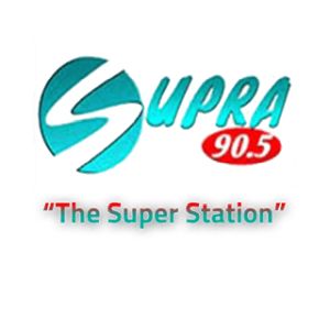 Logotipo de la emisora ​​de radio Radio Supra 90.5 FM