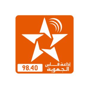 Logotipo de la emisora ​​de radio SNRT Radio Fes (فـاس)