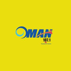 Logotipo de la emisora ​​de radio Oman FM 107.1