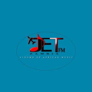 Logotipo de la emisora ​​de radio JET FM ZAMBIA