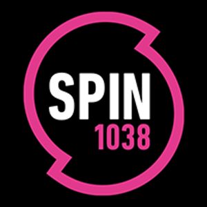 Logotipo de la emisora ​​de radio Spin 103.8 FM