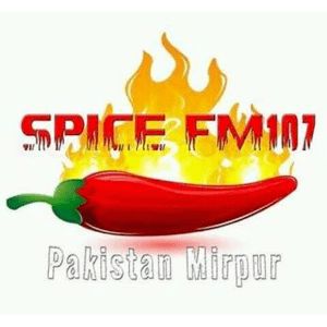 Logotipo de la emisora ​​de radio Spice FM 107