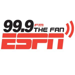 Logotipo de la emisora ​​de radio 99.9 The Fan