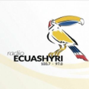 Logotipo de la emisora ​​de radio Radio Ecuashyri FM