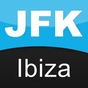 Logo of radio station JFK Ibiza