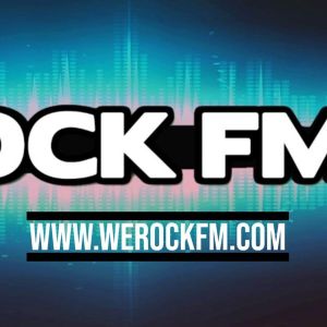 Logo of radio station We Rock FM