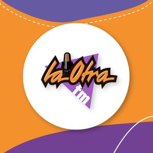 Logotipo de la emisora ​​de radio La Otra FM