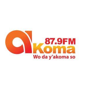 Logotipo de la emisora ​​de radio Akoma FM