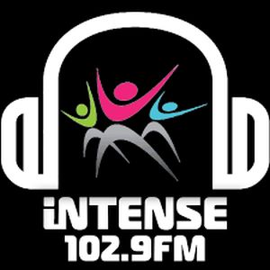 Logotipo de la emisora ​​de radio Intense 102.9 FM