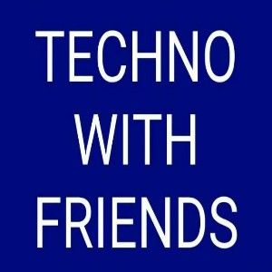 Logotipo de la emisora ​​de radio Techno with Friends FM
