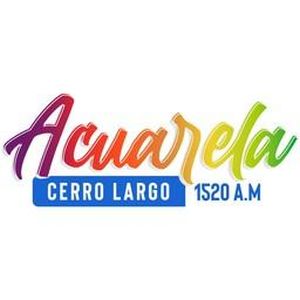 Logotipo de la emisora ​​de radio Radio Acuarela 1520 AM