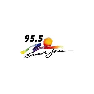 Logotipo de la emisora ​​de radio 95.5 Smooth Jazz
