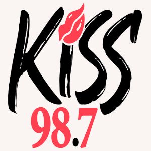 Logotipo de la emisora ​​de radio KKST Kiss 98.7 FM HD2