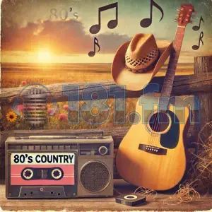 Logo de la station de radio 181.fm - 80's Country