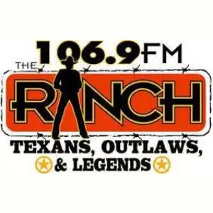Logo de la station de radio KRVF 106.9 The Ranch