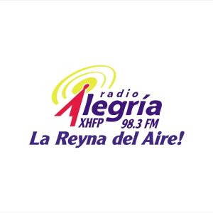 Logotipo de la emisora ​​de radio Radio Alegría 98.3 FM