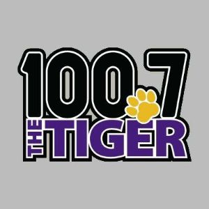 Logo de la station de radio WTGE 100.7 The Tiger
