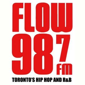 Logo de la station de radio CKFG Flow 98.7 FM