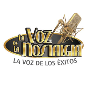 Logotipo de la emisora ​​de radio La voz de la Nostalgia