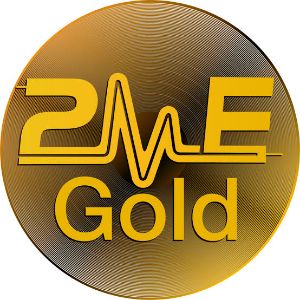 Logotipo de la emisora ​​de radio Radio 2ME Gold