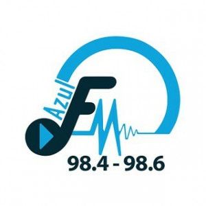 Logo de la station de radio Azul FM 98.6