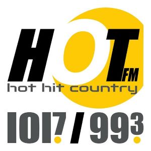 Logo de la station de radio KBYB 101.7 HOT FM