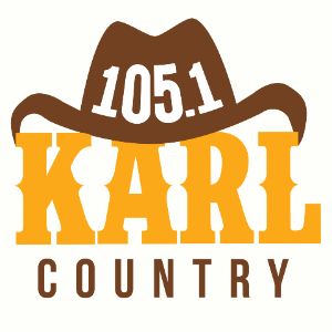 Logotipo de la emisora ​​de radio KARL 105.1 FM