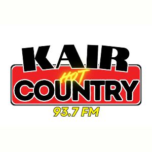 Logotipo de la emisora ​​de radio KAIR 93.7 FM