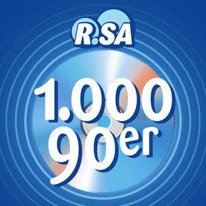 Logo de la station de radio R.SA - 1.000 90er