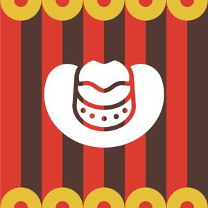 Logotipo de la emisora ​​de radio 1.FM - Classic Country