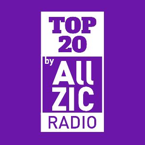 Logotipo de la emisora ​​de radio Allzic Radio - TOP 20