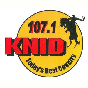 Logotipo de la emisora ​​de radio 107.1 KNID