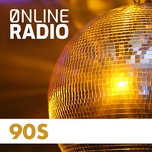 Logotipo de la emisora ​​de radio 0nlineradio 90s