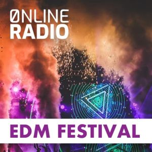 Logotipo de la emisora ​​de radio 0nlineradio EDM Festival