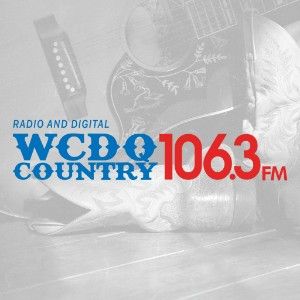 Logotipo de la emisora ​​de radio 106.3 WCDQ