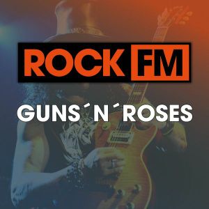 Logo of radio station ROCK FM - GUNS 'N' ROSES