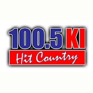 Logotipo de la emisora ​​de radio WWKI-FM 100.5 KI
