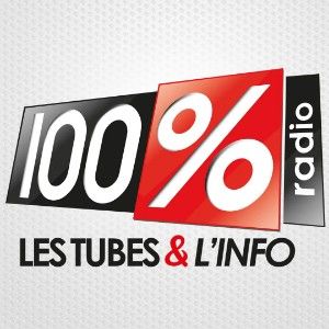 Logotipo de la emisora ​​de radio 100% Radio