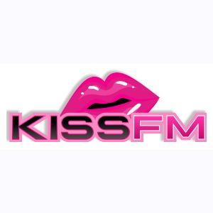 Logo of radio station Kiss FM Perú