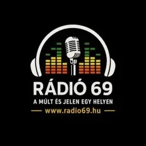 Logo of radio station Rádió 69