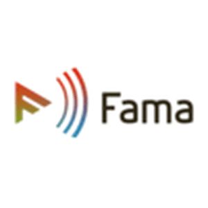 Logotipo de la emisora ​​de radio Fama Rádio