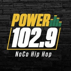 Logotipo de la emisora ​​de radio Power 102.9 NoCo