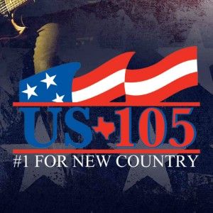 Logo of radio station US 105 KUSJ-FM