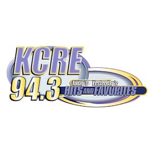 Logotipo de la emisora ​​de radio KCRE 94.3 FM