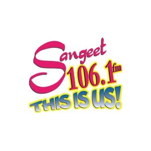Logotipo de la emisora ​​de radio Radio Sangeet 106.1 FM