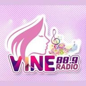 Logotipo de la emisora ​​de radio Vine Radio 88.9